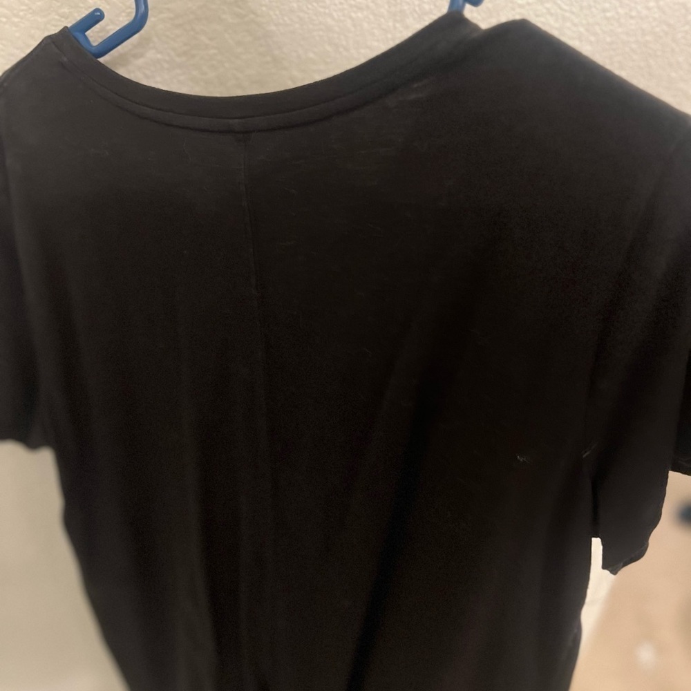 Tek Gear Black shirt with White Logo - Picture 3 of 4